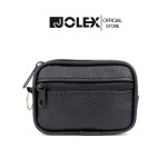Jolex Wearing Belt Coin Purse  Elderly Goat Skin Leather Unisex Coin Purse ZD8812