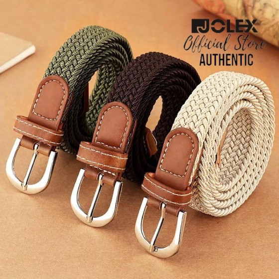 Jolex Big Sale Braided Stretch Casual Multicolor Braided Belt 310042