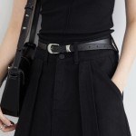 Jolex  High-end Design Belt  UNISEX Korean Style New Versatile Jeans Neutral Style Decorative Belt LX1384