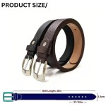 Jolex Kids Belt PU Leather Waist Belt for Boys and Girls Children Unisex Leather School Belt LX1071
