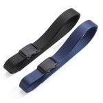 Jolex  Automatic Buckle Belt for Men, All-Match Workwear, Casual Canvas Nylon Belt, Non-hole Trouser LX1103