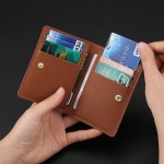Jolex Unisex Small wallet Short  New Simple Mini wallet Card Holder Thin Folding Wallet Driver's License Holder LG418