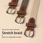 Jolex Big Sale Braided Stretch Casual Multicolor Braided Belt 310042
