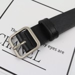 Jolex Women's belt Korean style ladies all-match square pin buckle belt