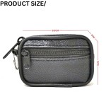 Jolex Wearing Belt Coin Purse  Elderly Goat Skin Leather Unisex Coin Purse ZD8812