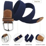 Jolex Big Sale Braided Stretch Casual Multicolor Braided Belt 310042