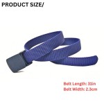 Jolex New Kids Belt Unisex Automatic Buckle Nylon Belt Outdoor  Canvas LX1184