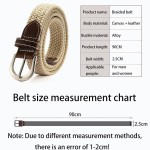 Jolex Big Sale Braided Stretch Casual Multicolor Braided Belt 310042