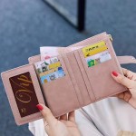 Jolex Simple Versatile Comfortable Soft Short Wallet Card Holder C219-1