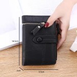 Jolex Simple Versatile Comfortable Soft Short Wallet Card Holder C219-1